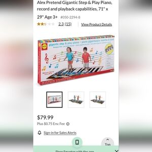 Gigantic Step & Play Piano